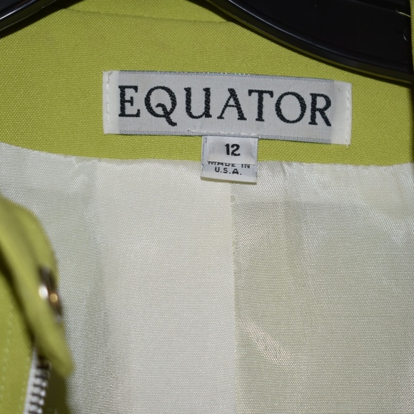 Yellow/Green Blazer - Picture 3 of 3